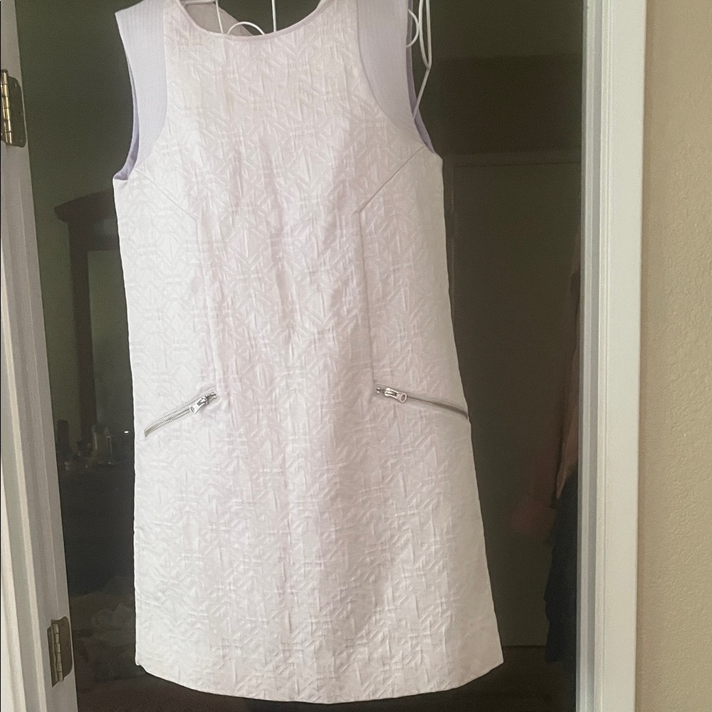 J. Crew lavenderTextured Midi Dress